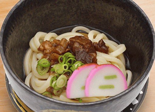 冷やしうどん(ぼっかけ)